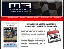 Tablet Screenshot of motor-andaluz.net